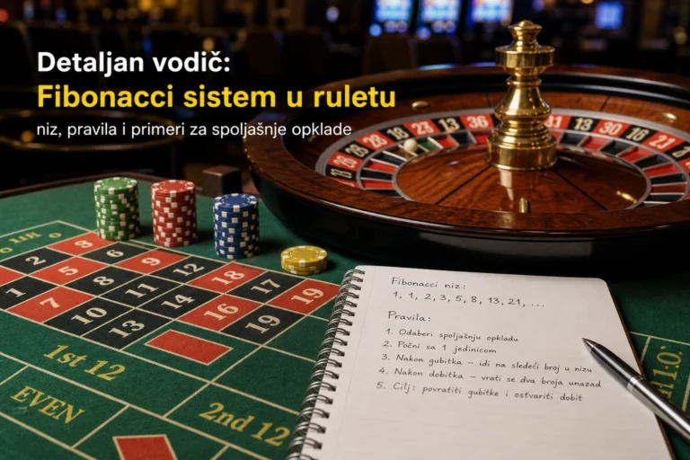 Detaljan vodič: Fibonacci sistem u ruletu — niz, pravila i primeri za spoljašnje opklade